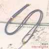 Ajuste de cordão para pingente diy colar de pingente de jade corda homens e mulheres fivela de metal simples corda de pescoço tecida à mão atacado