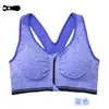 Explosivo TV Clássico Zíper Frontal À Prova de Choque Lindo Sutiã Esportivo Traseiro Yoga Tamanho Grande Roupa Interior Colete Esportivo Feminino