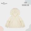 Chaqueta Protectora Solar para Bebé Niña Nueva Primavera Otoño Verano Bebé con Capucha Orejas de Conejo Agradable a la Piel Protector Solar Transpirable Chaqueta