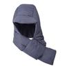 Capuz de proteção auricular à prova de vento para inverno, chapéu versátil e moderno para atividades ao ar livre, cachecol, chapéu quente feminino para ciclismo e esqui tudo em um