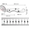 Mini Cuchillo Portátil, Cuchillo Plegable de Acero para Exteriores, Cuchillo de Llavero Creativo para Camping para Abrir Paquetes