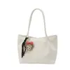 Bolso tote fresco de moda para mujer de este año, nuevo bolso de hombro plisado de color liso para otoño 2026, bolso de axila para ir al trabajo