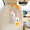 Nueva Caja de Pañuelos para Coche Estilo Dibujos Animados Caja de Pañuelos para Colgar en el Respaldo del Asiento del Coche Bolsa Original Dopamine para Colgar Pañuelos en el Coche