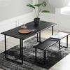 Mesa de Comedor de Madera Maciza Mesa de Comedor Pequeña para Apartamento Mesa de Té Estilo Chino Nuevo Mesa Simple para Restaurante Occidental Combinación de Mesa y Silla Mesa de Conferencias Mesa Larga