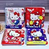 Cuaderno de Espiral Sanrio de Aspecto Elegante con Cosido Cuaderno de Estudiante 100 Hojas Cuaderno de Espiral Separado Diario