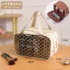 Bolsa de maquillaje de PU, bolsa de almacenamiento de viaje, bolso de mano para gimnasio con separación de seco y húmedo, bolsa deportiva impermeable para natación, neceser multicapa