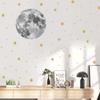 Luna Original Estrellas Doradas Dormitorio Sala de Estar Entrada Fondo Dormitorio Tocador Estilo ins Pegatina Decorativa FX64081