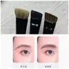 Brocha Angulada Grande para Cejas, Brocha para Polvo de Cejas, Pincel para Colorear Cejas Salvajes, Ceja de Línea Única con Pelo Animal, Ceja Natural tipo Niebla, Brocha de Maquillaje Cangzhou