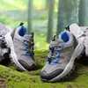 En stock, Suministro continuo: Zapatillas Deportivas Ligeras Transpirables de Malla Antideslizantes para Senderismo al Aire Libre para Niños y Niñas