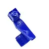 24 Dientes Estilo Flor Rey Color Transparente Azul Venta de Fábrica Suministro en Stock Recogida Diseño Hebilla Manual Pistola Pulverizadora