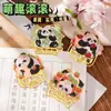 Marcador de Metal Panda Huahua, Artesanías Estilo Chino, Marcador Lindo Estudiante Cultural y Creativo Regalo, Clip para Libros Hueco Souvenir