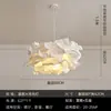 Luminária Pendente de Arte em Papel Estilo Wabi-Sabi, Luminária Criativa em Formato de Nuvem Estilo Japonês para Quarto e Estudo, Decoração para Balcão de Bar de Homestay, Iluminação de Bar