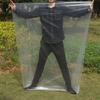 Bolsa de plástico transparente de alta presión de PE al por mayor de fábrica, bolsa de plástico transparente plana, bolsa de plástico grande plana