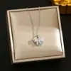 Collar de Acero de Titanio Plateado de Venta Caliente en TikTok Live para Mujer, Cadena para Clavícula Versátil de Nicho de Moda, Celebridad de Internet, Joyería que no se decolora