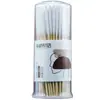 Cotonetes para Solução de Manutenção, Hastes de Algodão de Bambu 10cm, Extra Longas, 100 Peças em um Tubo, Especializado para Salões de Beleza, Grossas e Firmes