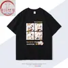 Camiseta de Manga Corta Paimon Versión Q para Hombre y Mujer, Ropa de Algodón Holgada de Moda para Verano, Tallas Grandes