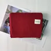 Bufanda de Lana Tejida Estilo Coreano para Mujer Otoño e Invierno, Calentador de Cuello Versátil Cálido de Invierno, Espesor para Ambiente de Año Nuevo, Pareja
