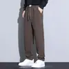 Pantalones Casuales de Pana Estilo Japonés para Hombre de Otoño, Moda de Marca Tendencia Versátiles Holgados de Pierna Recta, Pantalones Versátiles con Estilo
