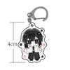 Llavero Acrílico Temático de Novela Mini Soporte Figura Linda Versión Q Ba Li Mu Si Cheng Colgante para Mochila Hecho a Medida