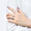 Anillo Corona de Plata Esterlina 925 Tonglin para Mujer, Anillos de Moda Nicho Europeo y Americano para Mujer, Anillos de Boda, Anillos al por Mayor del Fabricante, Joyería de Diamantes