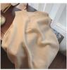 Elegante Cárdigan Tejido de Piel Sintética de Visón para Mujer, Nuevo Estilo Coreano Otoño e Invierno 2026 Suave Chaleco sin Mangas de Punto con Cuello en V para Mujer