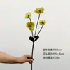 Papoula de Outono Artificial Multicolorida com Revestimento de Veludo Flores Falsas para Cenário de Salão de Casamento, Buquês Fabricante para Decoração de Showroom Doméstico