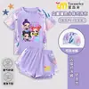 Nuevo Conjunto de Bikini Kpop Demon Slayer para Niñas de Verano para Niños, Traje Conservador de Dos Piezas de Secado Rápido con Protección Solar para Niños Mayores