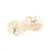 Soporte de flores de hierro diy accesorios para sombrero de flores pasador hecho a mano casero pendientes pulsera collar joyería espaciador