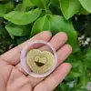 Adesivo de Celular Dourado com Folha de Ouro Puro 999, Adesivo para Ficar Rico, Riqueza Chegando Diariamente, Adesivo de Traseira de Celular do Deus da Riqueza, Presente de Aniversário