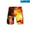 Verão Transfronteiriço Novo Estilo Xiaohai Periféricos de Anime 3D Shorts Casuais Masculinos