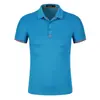 Archivo de solapa última camisa polo de algodón mercerizado camisa publicitaria overol corporativo hecho a medida bordado de logotipo en camiseta