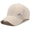 Novos Chapéus para Homens e Mulheres no Verão Lazer ao Ar Livre Proteção Solar Bonés de Baseball Bonés Esportivos Respiráveis Bonés com Aba com Logo para Impressão