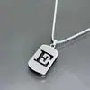 Collar de letra inglesa de 26 palabras cadena Taigang ropa de pareja para estudiantes masculinos y femeninos accesorios diseño nicho simple combinable Moda