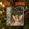 Adornos de acrílico para efectivo de Navidad, regalos para decoración de árbol de Navidad, colgantes creativos de bendición festiva, cinco diseños