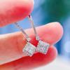 Cao Shi Temperamento de moda europeo y americano Pendientes de circonita de diamante para mujer Hermosos Joker Ruili pendientes de mujer outlet de fábrica