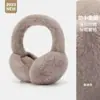 Orejeras Cálidas de Mink de Milán de Venta Caliente Transfronterizas para Estudiantes, Calentadores de Oídos Simples Plegables, Orejeras de Felpa Antihielo