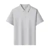 Uniformes de Trabalho Corporativos Masculinos e Femininos, Camisetas Polo de Verão Frescas para Team Building de Restaurantes e Supermercados, Camisas de Manga Curta com Proteção Solar e Logo Bordado