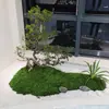 Musgo Sintético Similar a la Seda, Musgo Artificial Falso, Adornos para Micro-Paisajismo de Plantas Verdes, Césped Decorativo DIY, Plantas en Macetas y Paisajismo