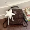 Mochila con estampado floral único, mochila ligera para viajes y para el día a día para mujeres, nueva moda otoño 2026 bolsa para estudiante universitario