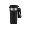 Copo Térmico de Aço Inoxidável 316 de Alta Qualidade, Copo de Café com Isolamento a Vácuo de Camada Dupla com Alça, Copo Conveniente para Viagem ao Ar Livre Atacado