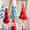 Decoraciones de Árbol de Navidad de Fieltro de Lana Más Vendidas de Amazon, Mini Decoraciones de Árbol de Navidad para Ventanas de Hotel durante la Navidad