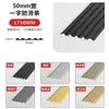 Tiras Antideslizantes para Escaleras de Aleación de Aluminio, Tiras para Peldaños, Tiras Antideslizantes para Baldosas Metálicas, Tiras para Bordes de Mármol, Tiras de Borde