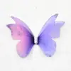 Accesorios de Ropa DIY Accesorios para la Cabeza Malla Chifón Doble Capa Tul Mariposa Accesorio para el Cabello Moño Artístico Retro