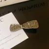 Pasador de Pelo con Lazo Brillante de Diamante Plateado de Lujo Ligero, Pinza Dulce y Fresca para Flequillo Lateral de Niña, Pinza de Pato de Aspecto Elevado