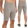 Mallas Deportivas Transfronterizas para Hombre, Shorts de Cinco Puntos Elásticos Transpirables de Secado Rápido para Verano, Shorts de Entrenamiento de Yoga Inductores de Sudoración
