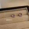 Clips para Orejas Personalizados para Mujeres Sin Perforaciones, Tachuelas Magnéticas de Zirconia Brillante de Alta Gama, Clips Sencillos y Versátiles para Cartílago