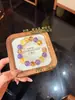 La La LandAmethysto Natural Original Olho de Tigre Amarelo Cristal Branco Cristal de Açúcar Quadrado Pulseira Carreira em Terra