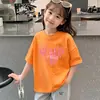 Tops de Verano para Niños Pequeños y Medianos, Camisetas de Manga Corta 100% Algodón Puro para Niñas, Nuevo Estilo 2026, Camisas Elegantes de Manga Media para Bebés Niñas