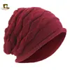 Gorro Nuevo Transfronterizo para Hombre y Mujer de Lana Suéter Gorro de Invierno para Esquí Gorro Turbante Gorro de Lana Jdm-02K