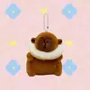 Colgante de Peluche Capibara Muñeca Capibara Juguete de Muñeca Puesto de Juguetes Regalo de Cumpleaños Muñeca Festiva Lote de Peluches
